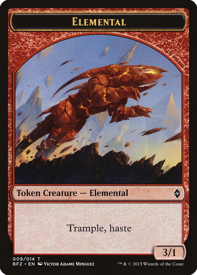 Elemental Token (009)