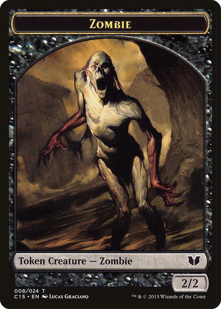 Germ // Zombie Double-Sided Token (Back)