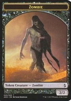 Horror // Zombie Double-Sided Token (Back)