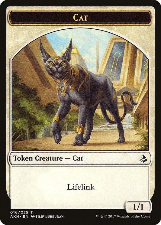 Resilient Khenra // Cat Double-Sided Token (Back)