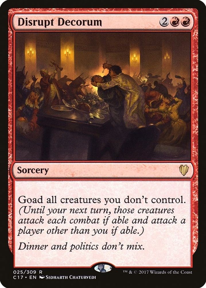 Disrupt Decorum