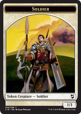 Mask // Soldier Double-Sided Token (Back)