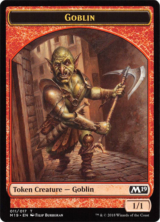 Zombie // Goblin Double-Sided Token (Game Night) (Back)