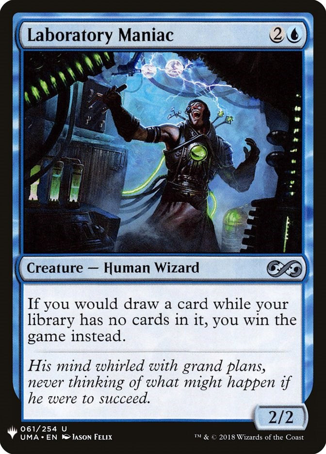 Laboratory Maniac (UMA)