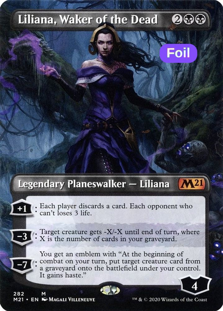 Liliana, Waker of the Dead (Borderless)