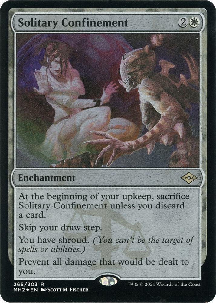 Solitary Confinement (Foil Etched)