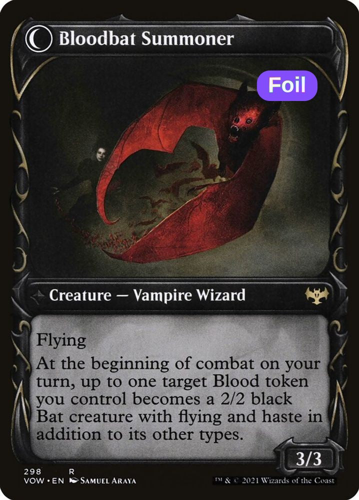 Voldaren Bloodcaster (Showcase) (Back)