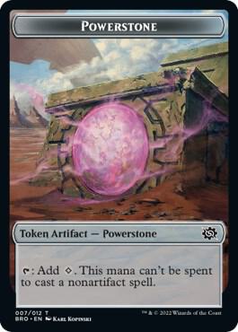 Scrap // Powerstone Double-Sided Token (Back)