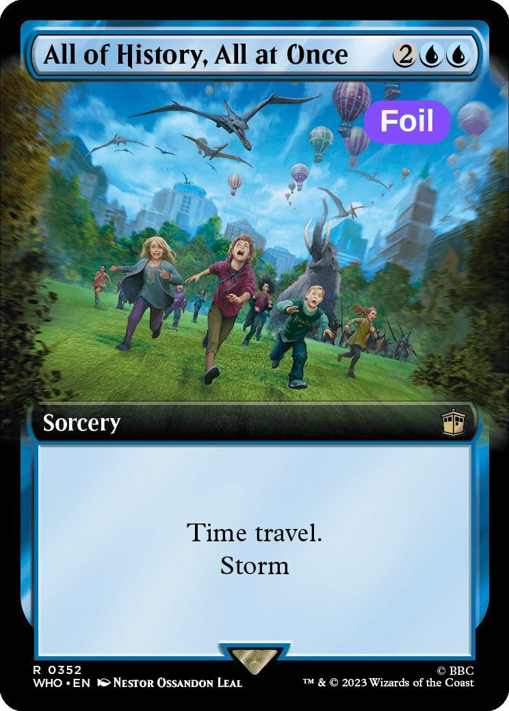 All of History, All at Once (Extended Art)