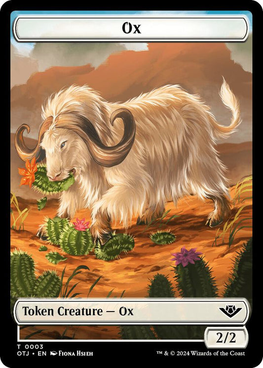 Zombie // Ox Double-Sided Token (Back)