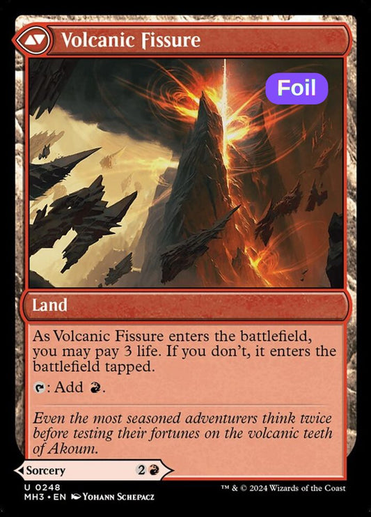 Sundering Eruption (Back)