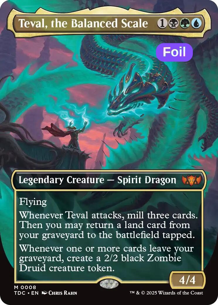 Teval, the Balanced Scale (Borderless)