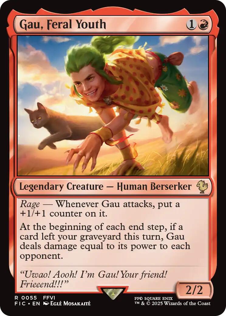 Gau, Feral Youth