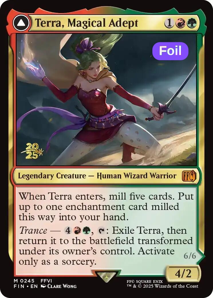 Terra, Magical Adept