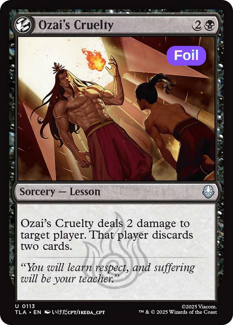 Ozai's Cruelty