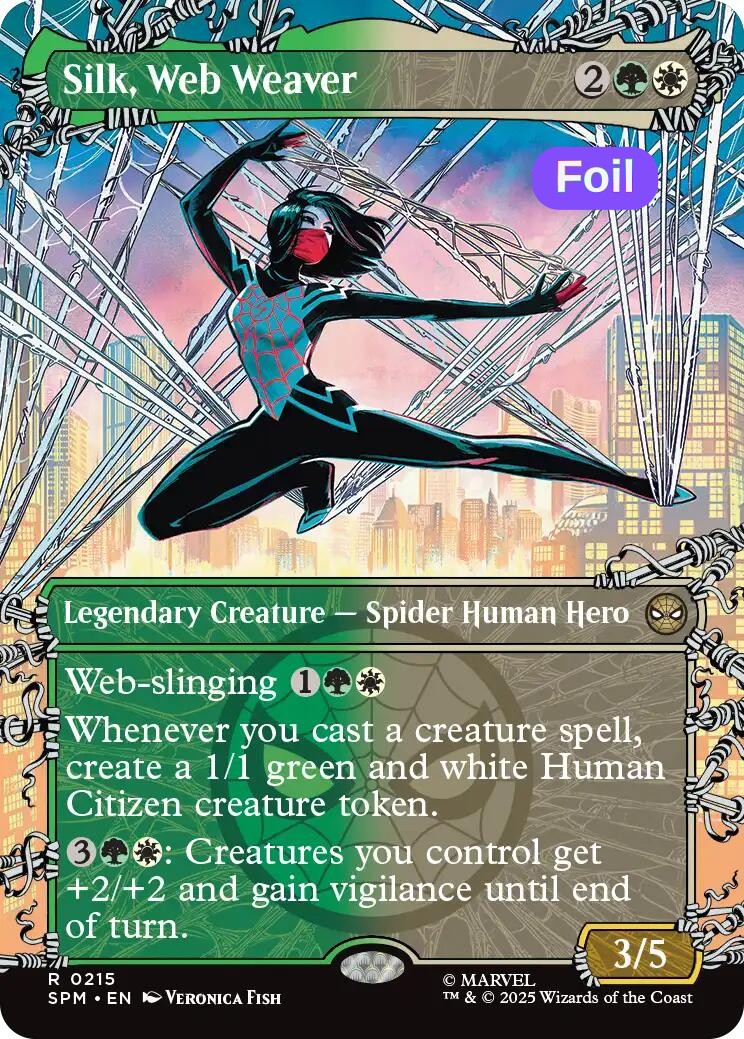 Silk, Web Weaver (Borderless)