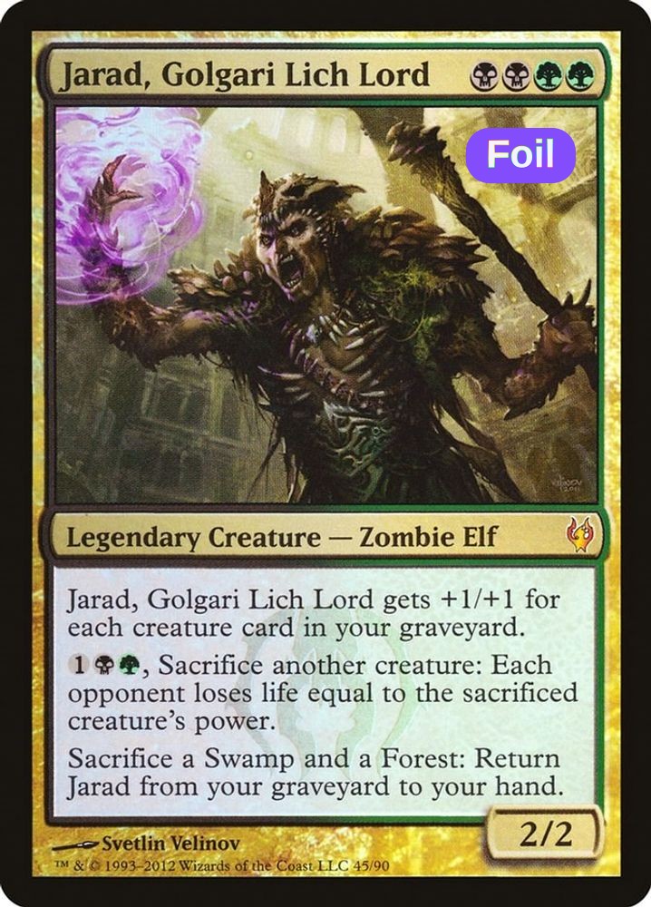 Jarad, Golgari Lich Lord