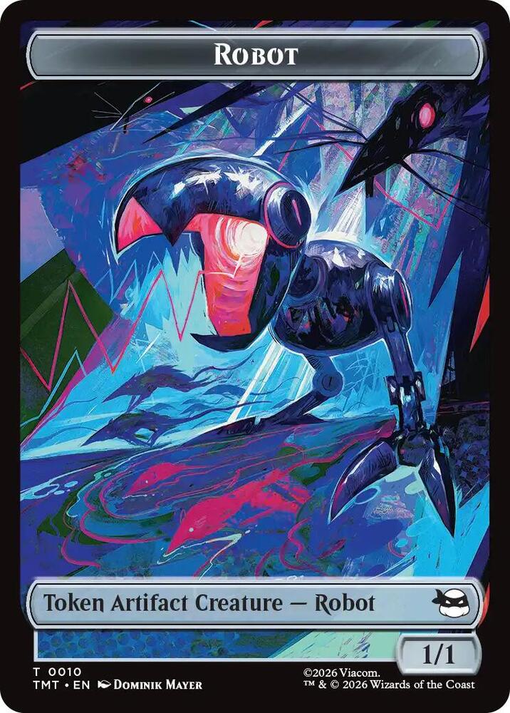 Treasure // Robot Double-Sided Token (Back)