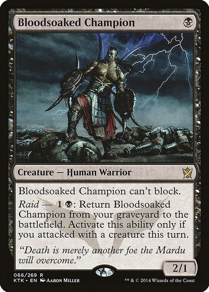 Bloodsoaked Champion