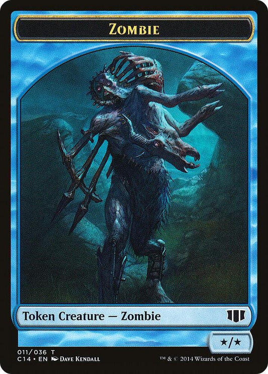 Kraken // Zombie (011) Double-Sided Token (Back)