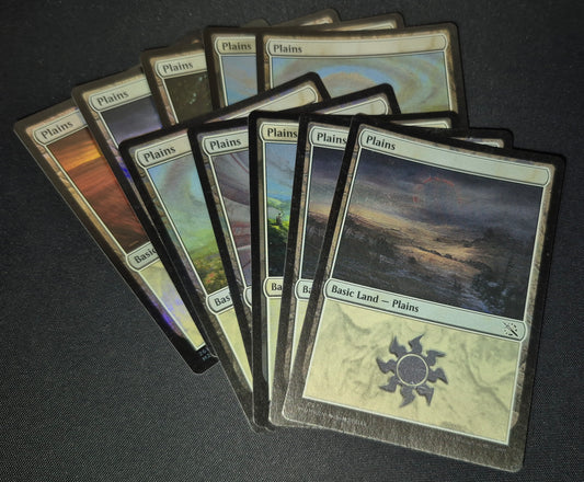 Pack de x10 Tierras Básicas Foil