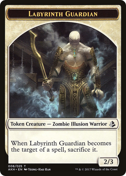 Labyrinth Guardian // Insect Double-Sided Token