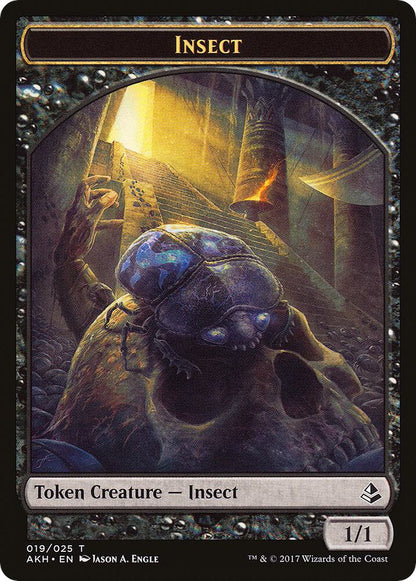Labyrinth Guardian // Insect Double-Sided Token (Back)