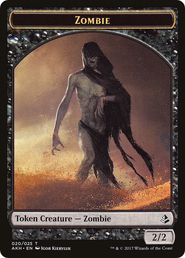 Sinuous Striker // Zombie Double-Sided Token (Back)
