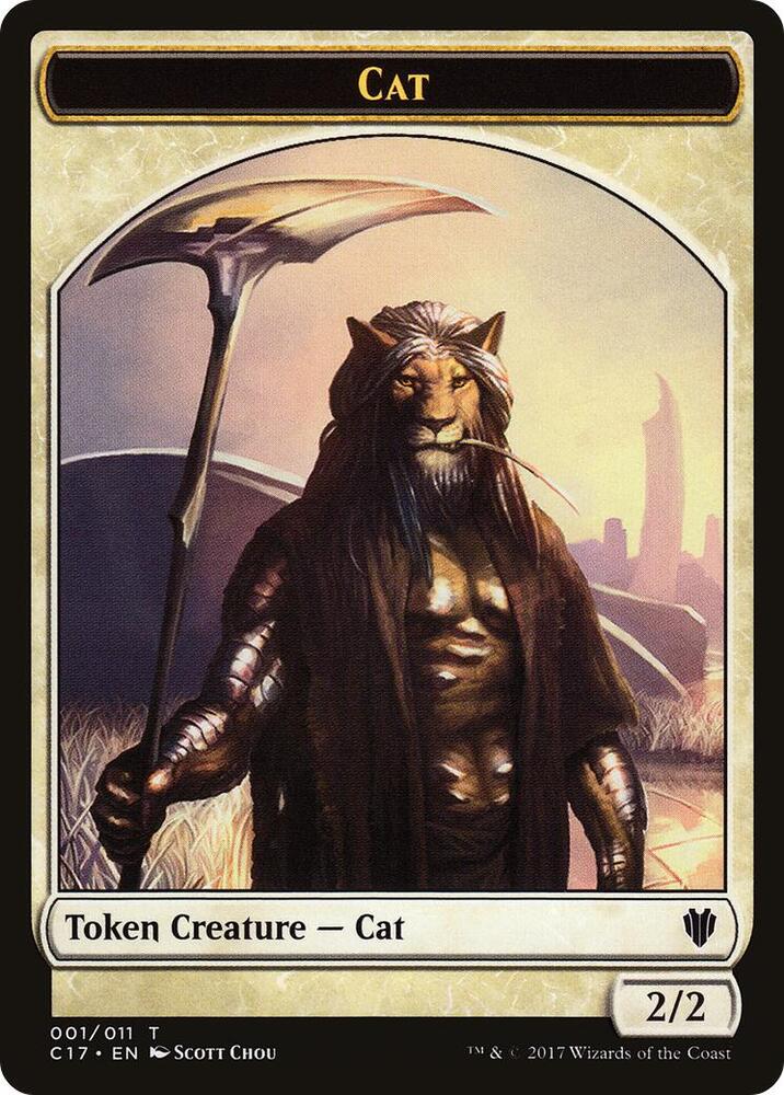 Rat // Cat Double-sided Token (Back)