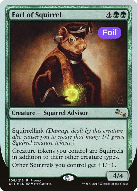 Earl of Squirrel (Draft Weekend)