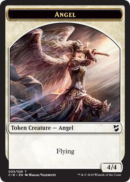 Zombie // Angel Double-Sided Token (Back)