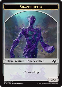 Shapeshifter // Squirrel Double-Sided Token