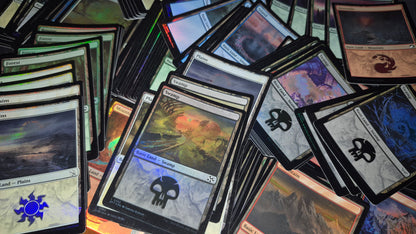Pack de x10 Tierras Básicas Foil