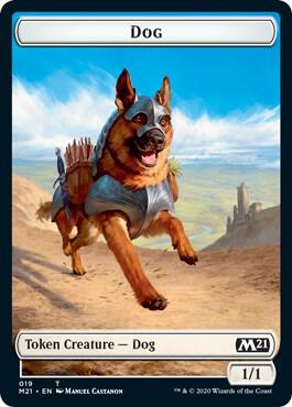 Cat (020) // Dog Double-Sided Token (Back)