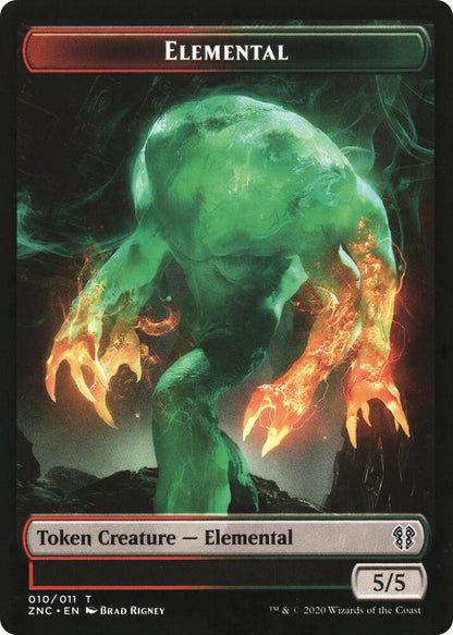 Elemental (008) // Elemental (010) Double-Sided Token (Back)