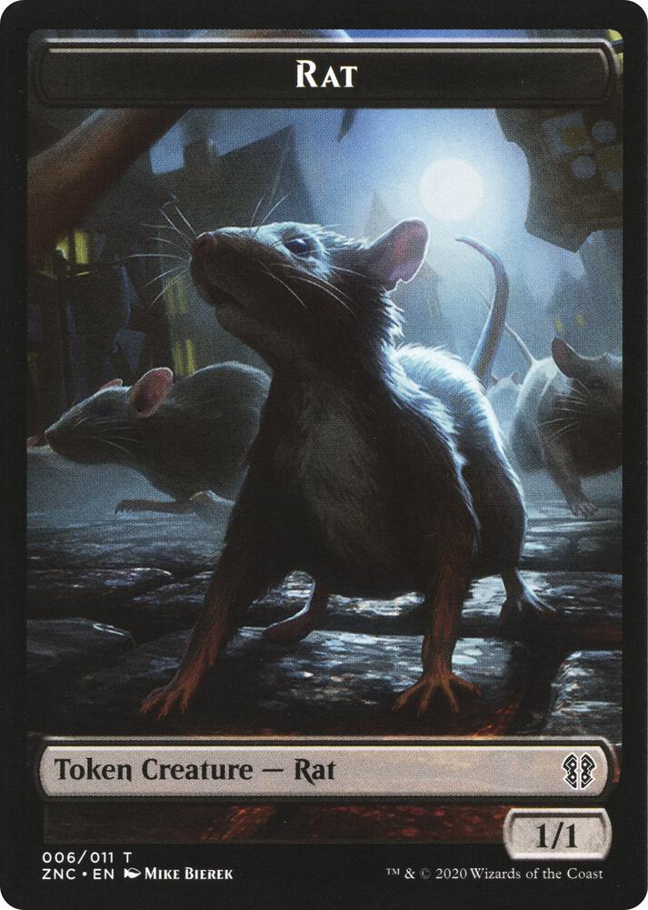 Faerie Rogue // Rat Double-Sided Token (Back)