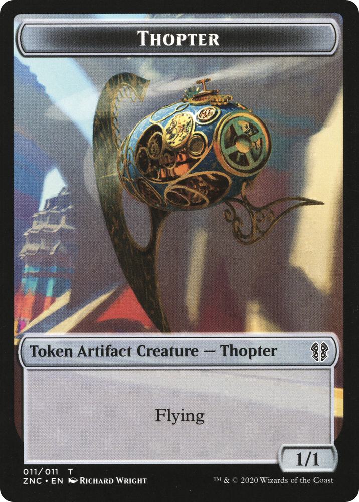 Faerie Rogue // Thopter Double-Sided Token (Back)
