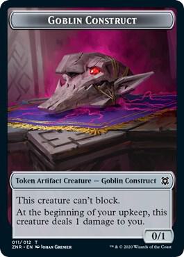 Satyr // Goblin Construct Double-sided Token (Challenger 2021) (Back)