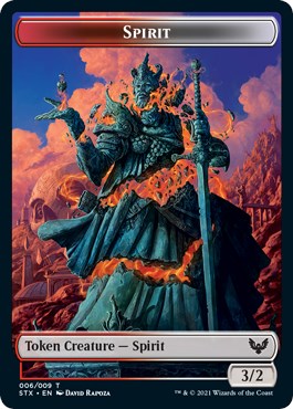 Spirit (6) // Avatar (1) Double-sided Token