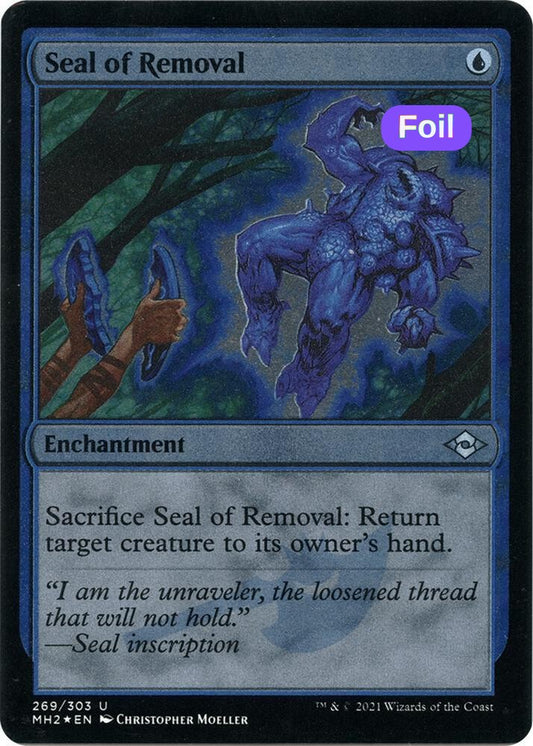 Seal of Removal (Foil Etched)