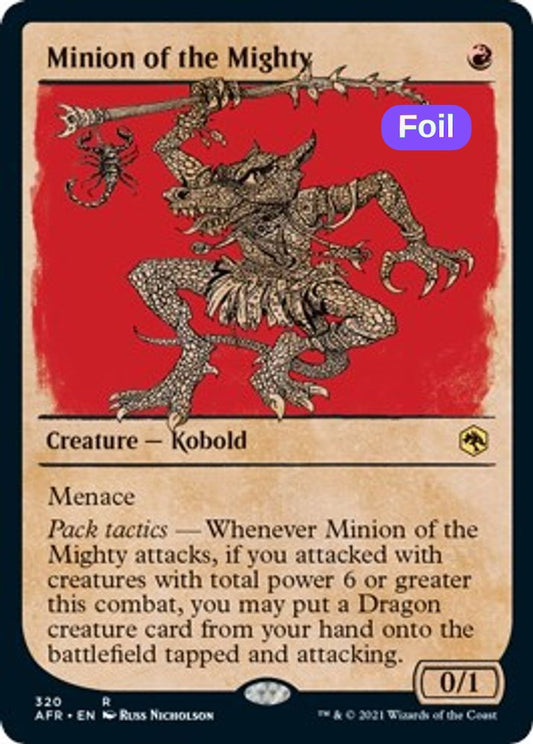 Minion of the Mighty (Showcase)