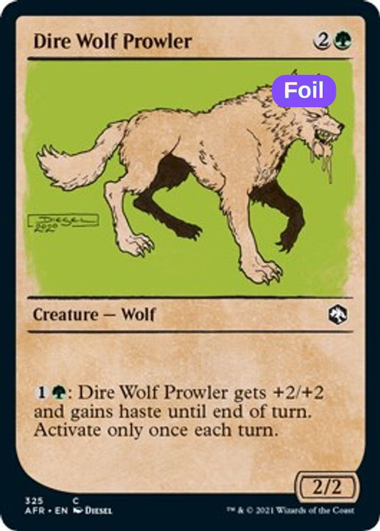 Dire Wolf Prowler (Showcase)
