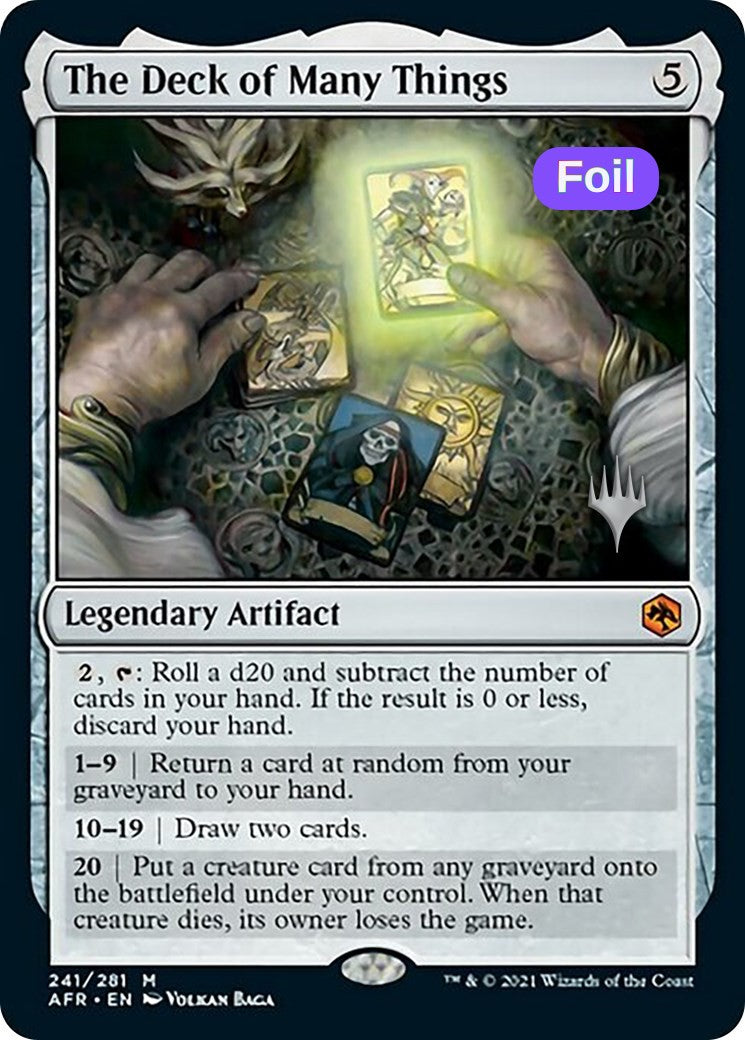 The Deck of Many Things