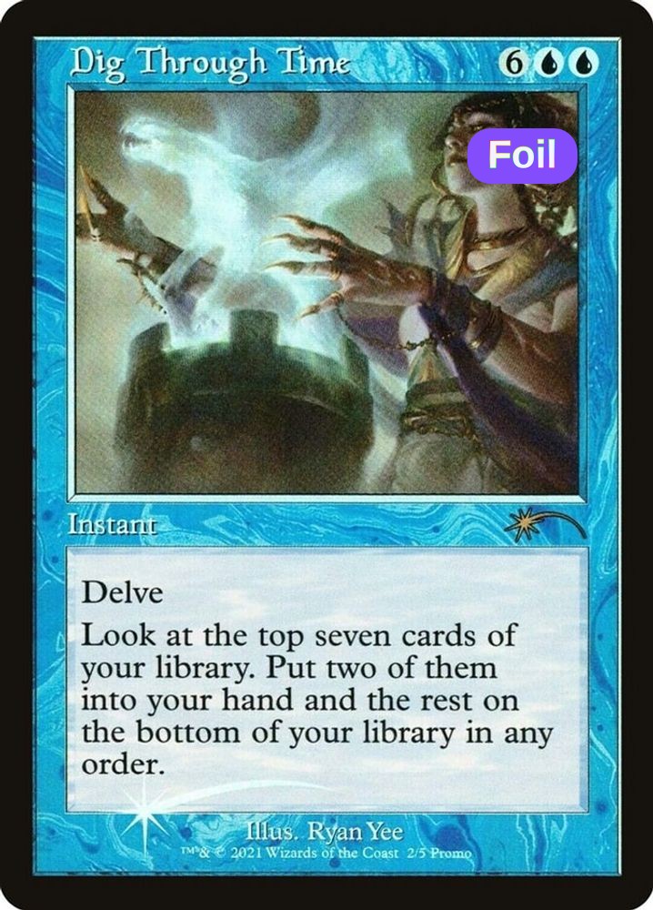 Dig Through Time (Retro Frame)
