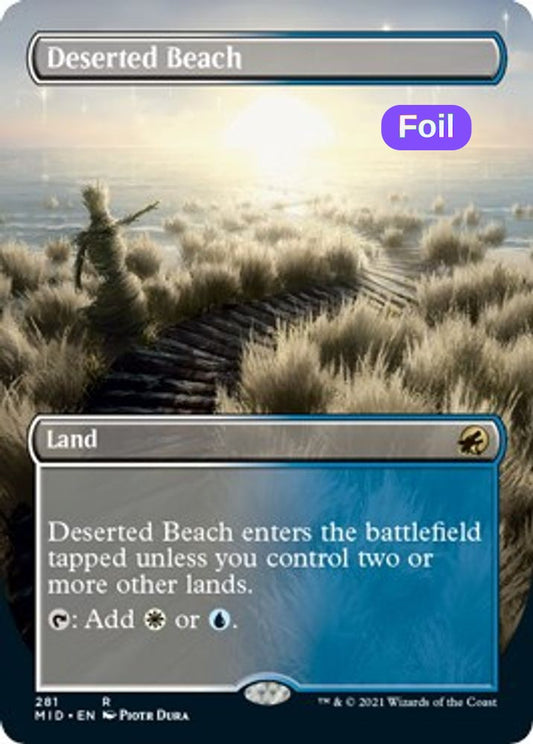 Deserted Beach (Borderless)