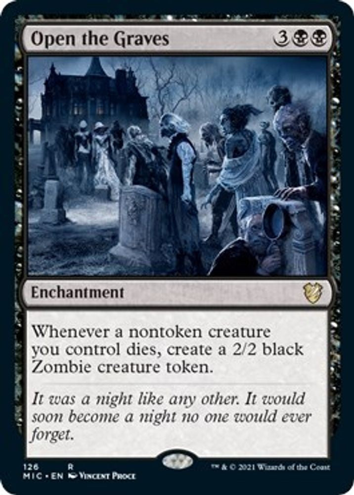 Open the Graves