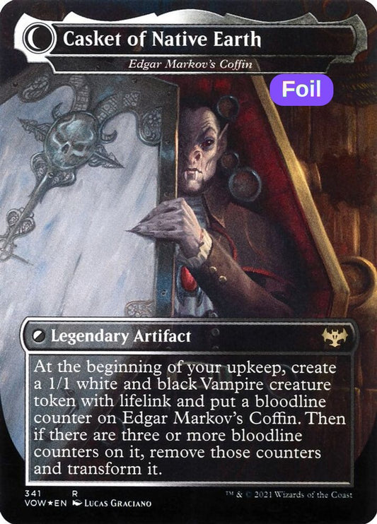 Dracula the Voyager - Edgar, Charmed Groom (Back)
