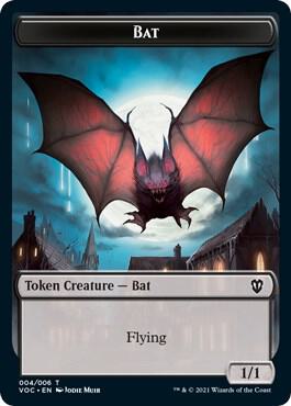 Blood // Bat Double-Sided Token (Back)