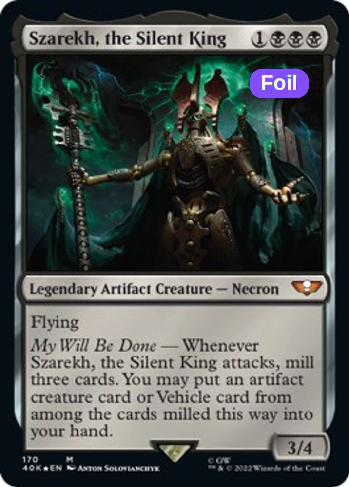 Szarekh, the Silent King