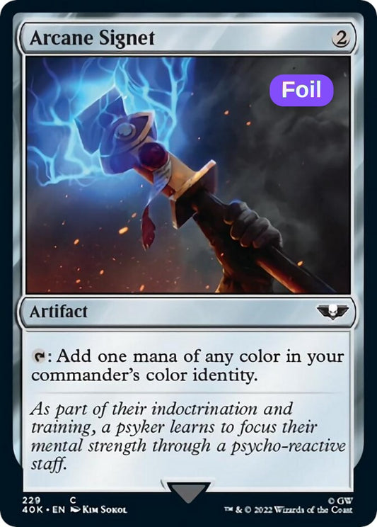 Arcane Signet (229) (Surge Foil)
